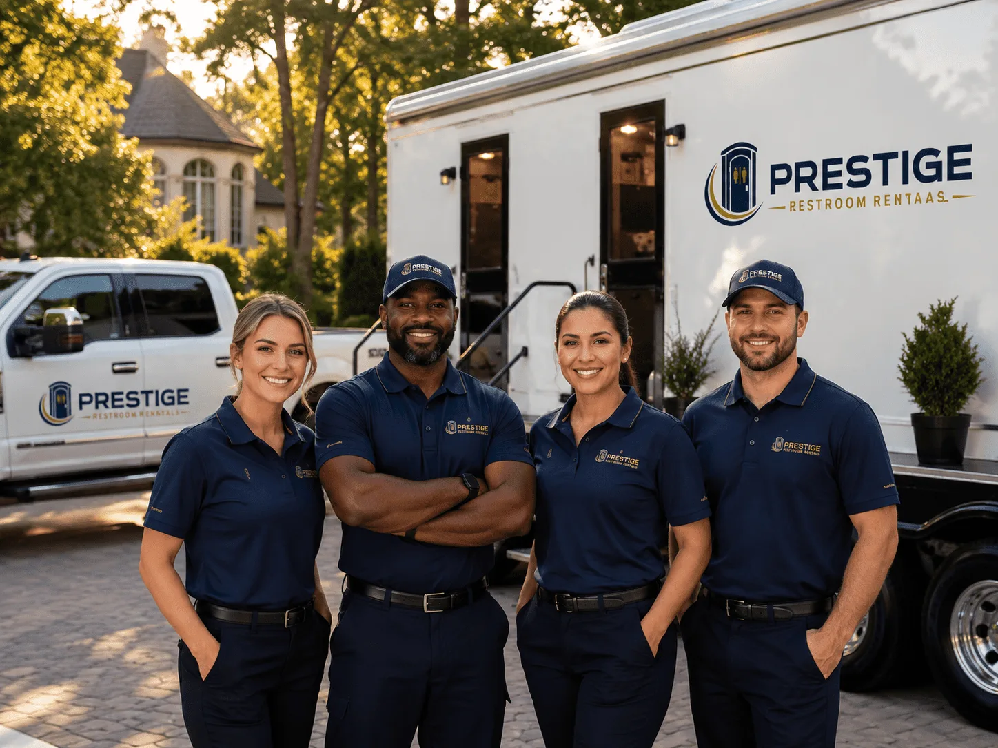 Trusted Luxury Portable Restrooms company in Preston, OK